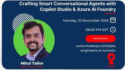 Crafting Smart Conversational Agents with Copilot Studio & Azure AI Foundry