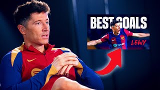 LEWANDOWSKI PICKS his TOP 5 GOALS | FC Barcelona ⚽🔝