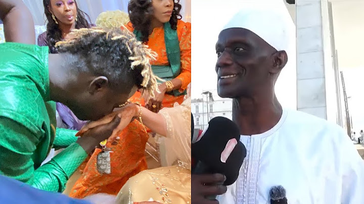 Les première images du Mariage de Pawlish Mbaye