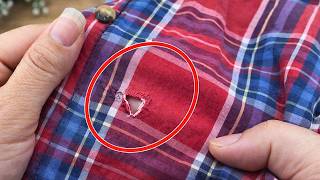 How To Fix A Hole In A Shirt Invisibly Clean & Seamless Finish
