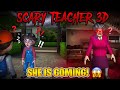 🔥Scary Teacher 3D - SHE IS COMING! 😱 Don't Get Caught!