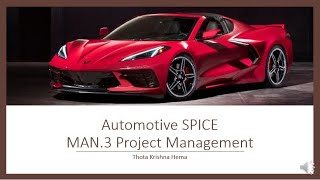 ASPICE MAN 3 Project Management