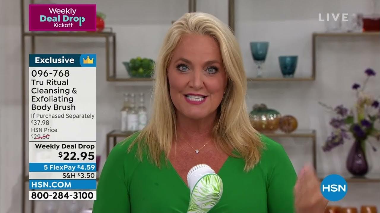 Tru Ritual Cleansing Exfoliating Body Brush with Brush... YouTube