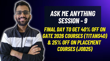 Ask Us Anything GATE 2025/2026 || Core VLSI Campus Placements || ESE