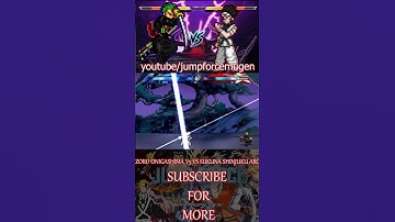ZORO ONIGASHIMA V5 VS SUKUNA SHINJUKU ARC #dragonballsuper #naruto #jumpforcemugenandroid