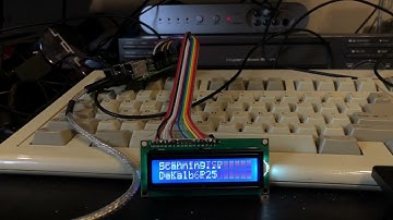 OP25 on Raspberry Pi 2 Model B w/ 16x2 LCD
