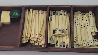 Antique early 1900s Mahjong Set