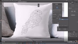 Второй урок -стиль Coloring Book. Продолжение. Рисуем вектор быстро, инструмент Pencil, Smooth Tool.