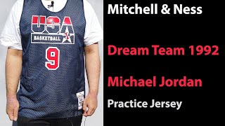 mitchell and ness dream team practice jersey