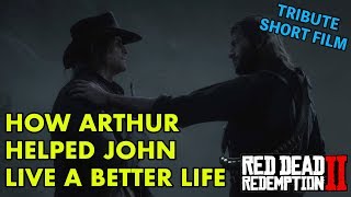 How Arthur Morgan Helped John Marston Live A Better Life - Red Dead Redemption 2 @Vhosythe