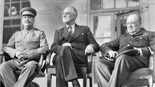 [1943] The Tehran Conference - CHURCHILL, ROOSEVELT, AND STALIN MEET AT THE THREE POWERS MEETING