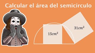 ¿Puedes calcular el área de la semi circunferencia? 🤓 — Rivera