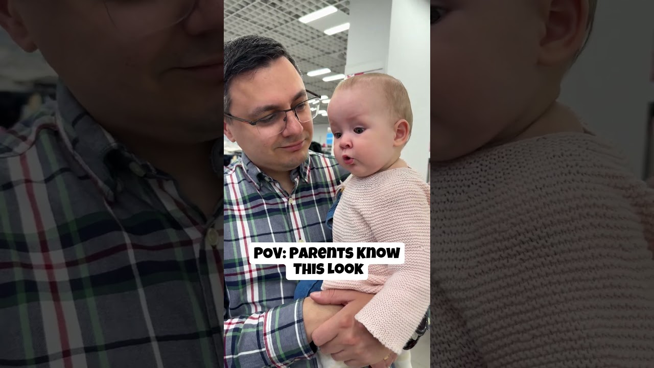 POV: PARENTS KNOW THIS LOOK 😭 #parenting #relatable #funny