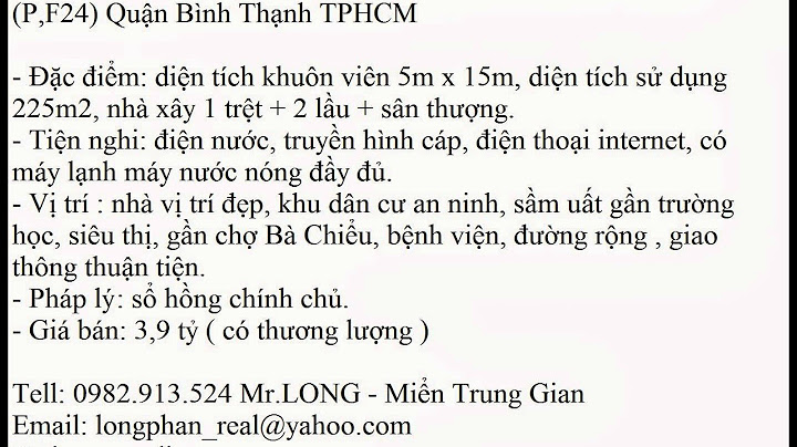 Bán nhà hẻm xe hơi đường phan văn bảy năm 2024