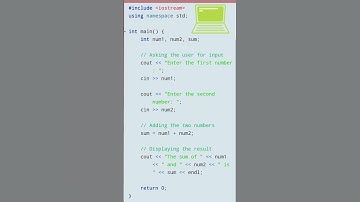 Arithmetic operator in CPP language / Addition operator / C++ program