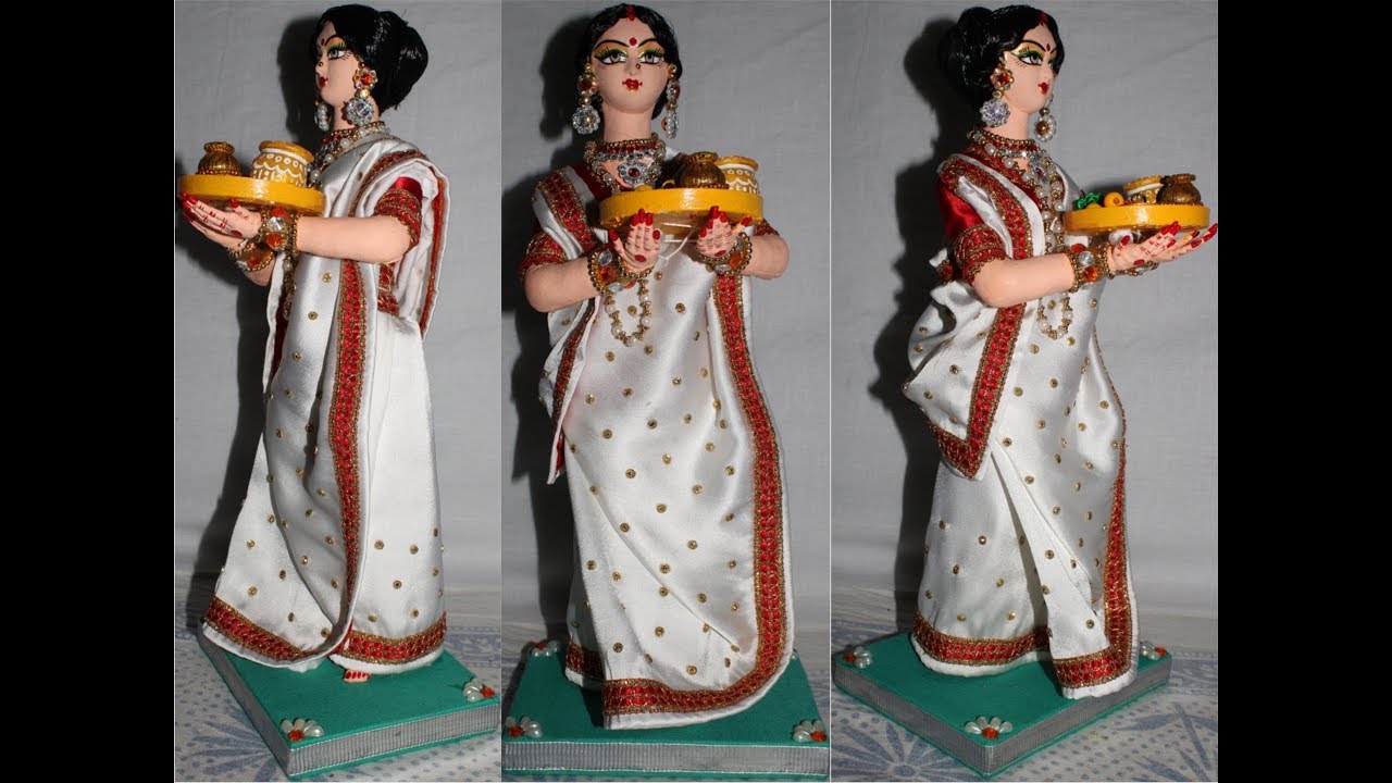 Doll Making Tutorial l Bengali Doll l By Vandana Craft l Cloth Doll