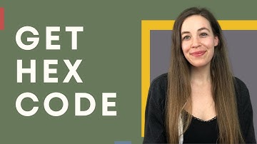 How to Get a HEX Code for Any Color
