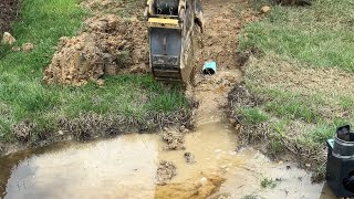 Overwhelming a 4 inch Pipe