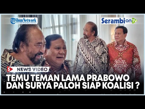 Prabowo dan Surya Paloh Gelar Pertemuan Tertutup Selama 4 Jam