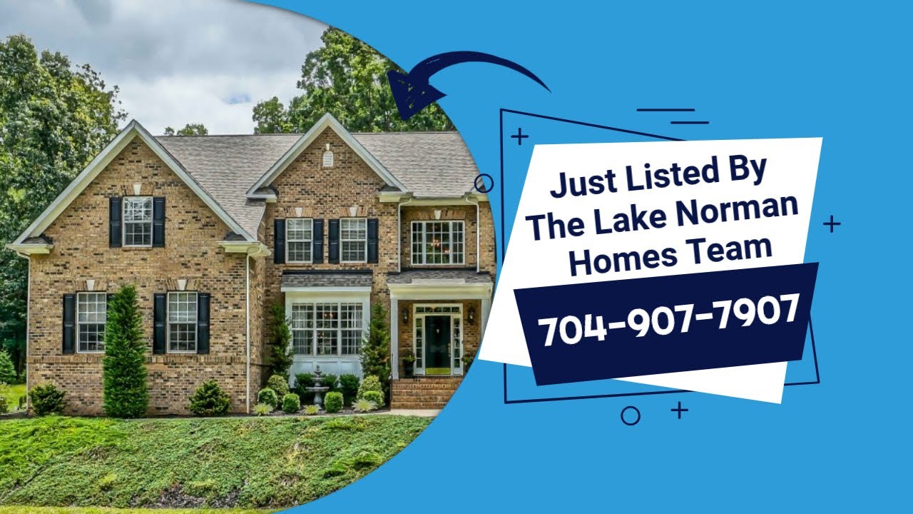 Mooresville Home For Sale in The Cove at Chesapeake Pointe YouTube