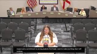July 28, 2026: HCSD School Board Meeting