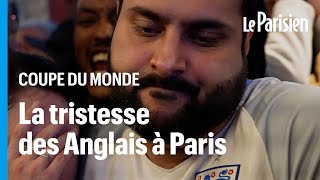 «On a mieux joué que les Français» : des supporteurs anglais amers mais fair-play à Paris