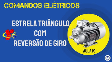 ESTRELA TRIÂNGULO  COM REVERSÃO - AULA 19 DO CURSO DE COMANDOS ELÉTRICOS
