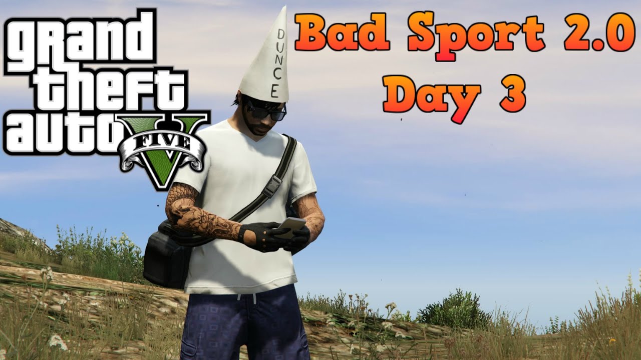 A new faster way to get out of bad sports on gta5 online in a clean p...