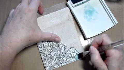 Stampin' Up! How to Stamp and Decoupage a Mini Mus...