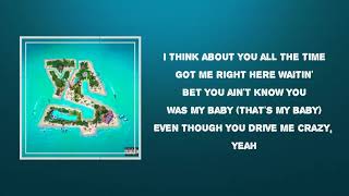 Ty Dolla $ign - All The Time (Lyrics)