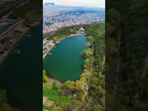 Видео с высоты: Черепашье Озеро и невероятный пейзаж Тбилиси с квадрокоптера
