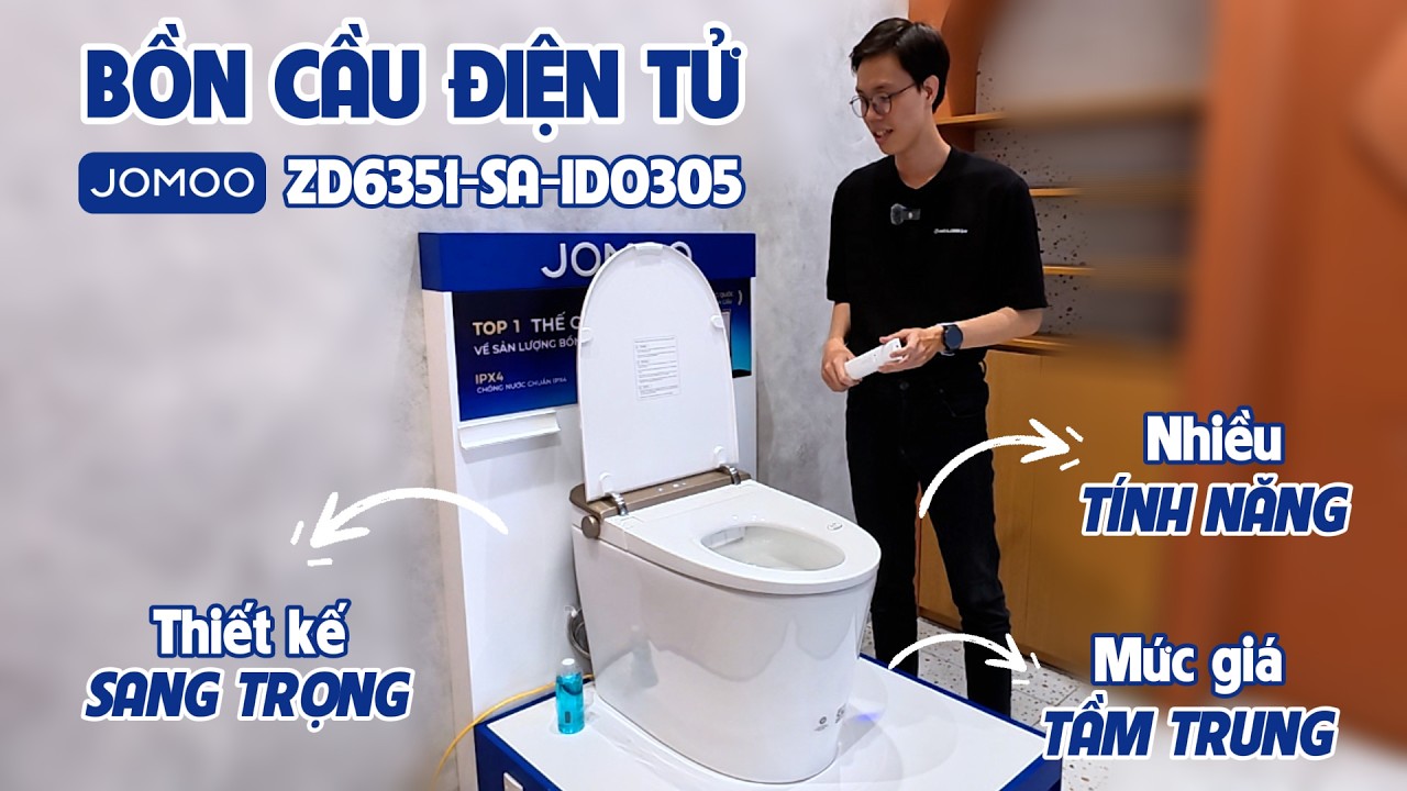 Bồn cầu thông minh JOMOO ZD6351-SA-IDO305