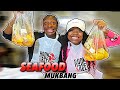 SEAFOOD MUKBANG// How We Met! *storytime*