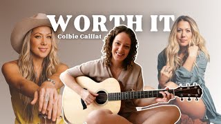 WORTH IT Colbie Caillat EASY Guitar Tutorial | Along The Way