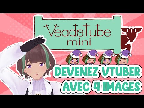 TUTO | Devenez un PNGTuber avec 4 images et le logiciel gratuit Veadotube Mini | Vtuber FR