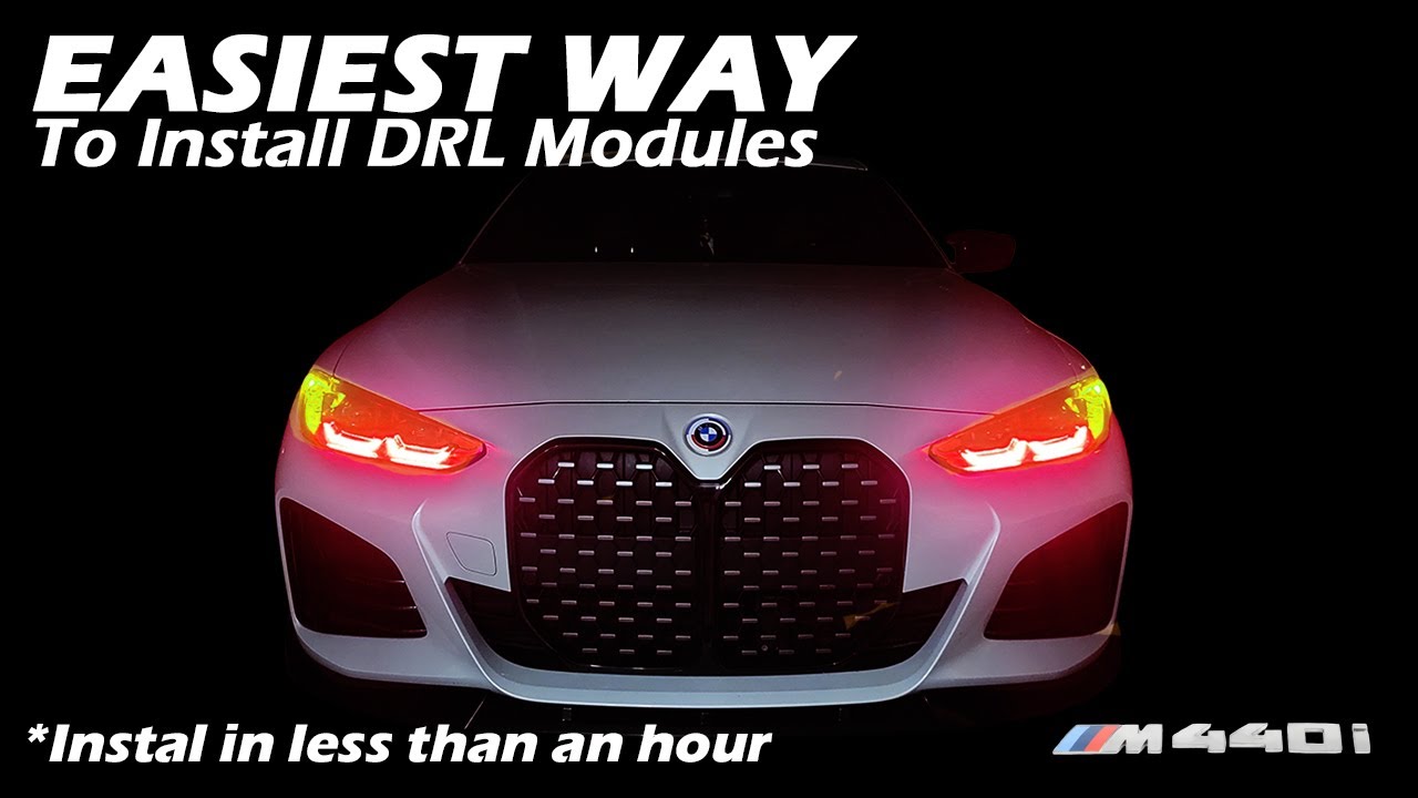 Установка ДХО BMW своими руками (дневные ходовые огни)