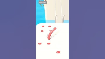 SAUSAGE RACE - GAME FUNNY 🤣 🎮 #SHORTS !