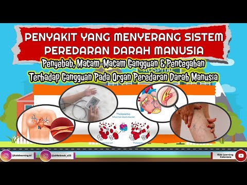 Video: 7 Penyakit Sistem Peredaran Darah: Gejala, Risiko, Dan Banyak Lagi