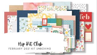 February 2021 Hip Kits Unboxing (Hip Kit Club DT)