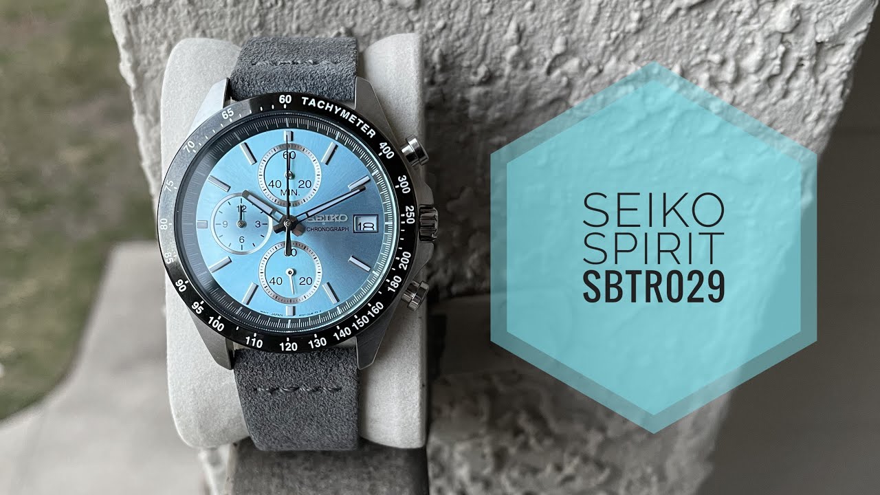 SEIKO SPIRIT SBTR029】Unboxing and Review. - YouTube