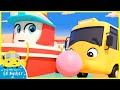 Buster And The Boat Song | Go Buster | Baby Cartoons | Kids Videos | ABCs and 123s