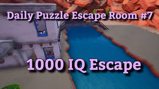 Fortnite 1000 Iq Escape Tutorial Daily Puzzle Escape Room Code 0597-2201-5280