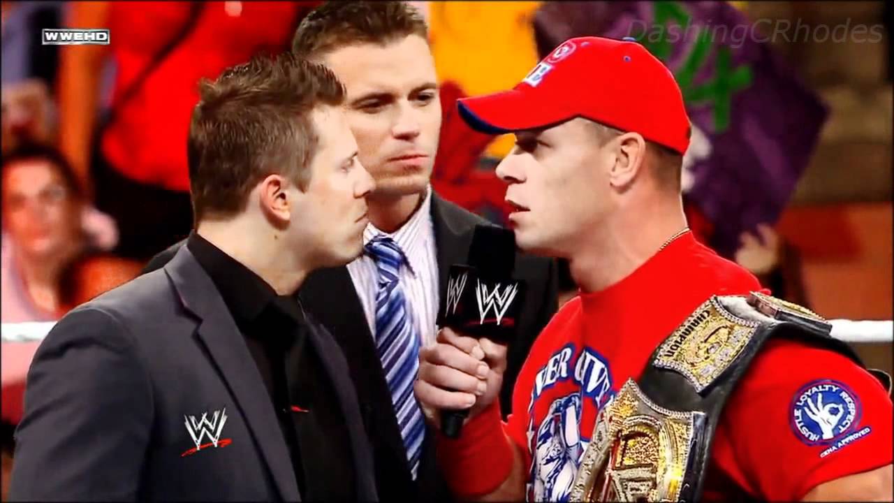 WWE Over The Limit 2011 John Cena vs The Miz "I Quit Match ...