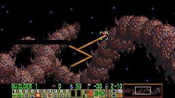 Lemmings Redux (Zany 16): What an AWESOME Level