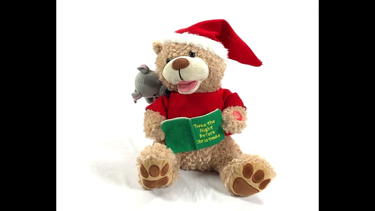P c International ‘Twas The Night Before Christmas Bear YouTube