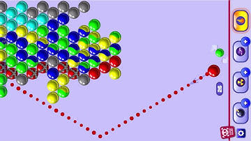 Bubble Shooter Gameplay | Bubble Shooter game level 24 | Random Gaming Dice