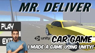 I made a game In Unity! | How To Play My Car Game? | I AM BACK! | YahiTech English screenshot 4
