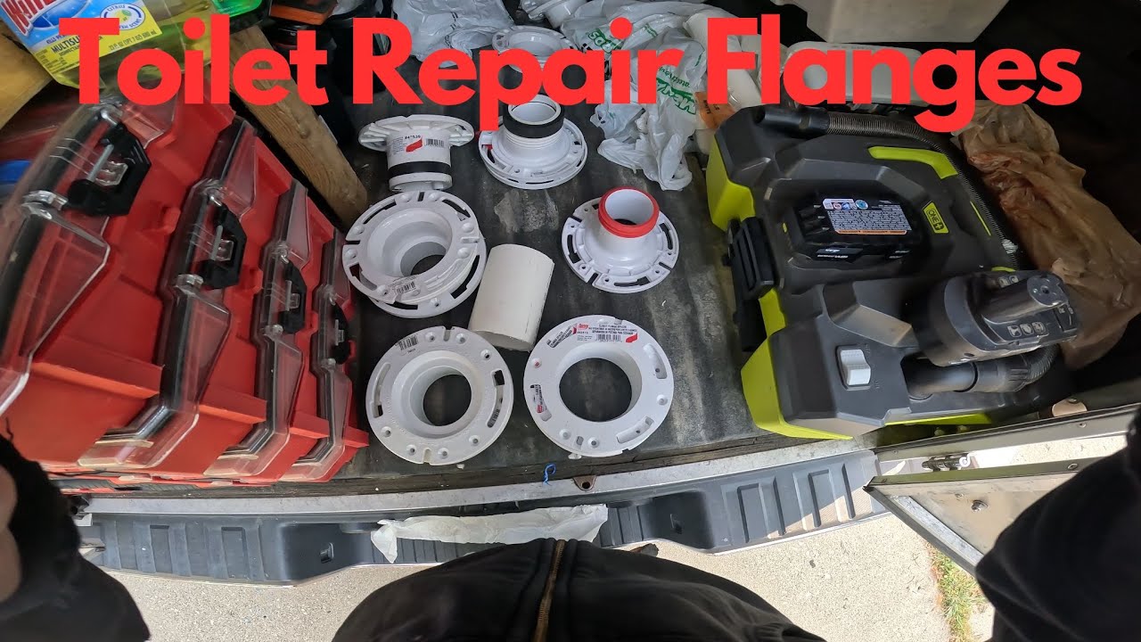 Different Toilet Repair Flanges YouTube