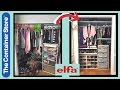 CLOSET MAKEOVER & TOUR ft. elfa (The Container Store) | LesleyyX1
