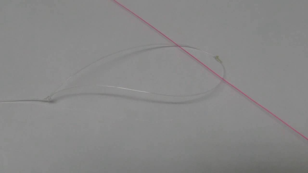 Mainline to leader knot. YouTube